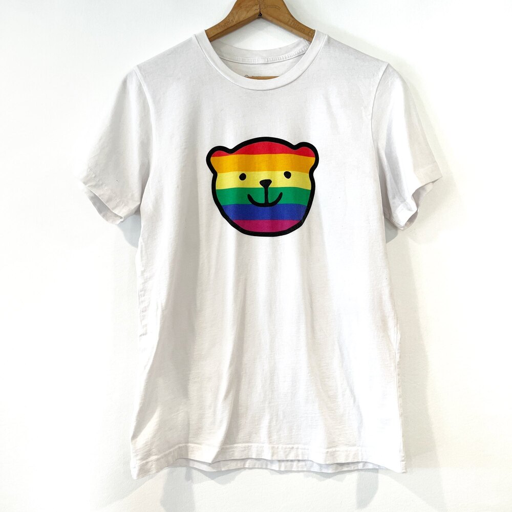 Tiny Headed Kingdom Rainbow Bear Medium Summer